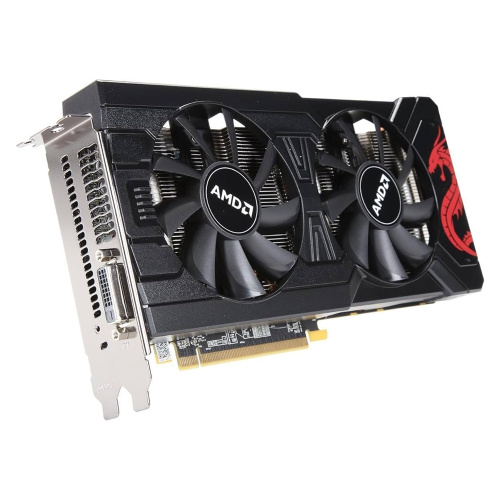[Б/У] Видеокарта PowerColor Radeon RX 570 8Gb [AXRX-570-8GBD5-DM]