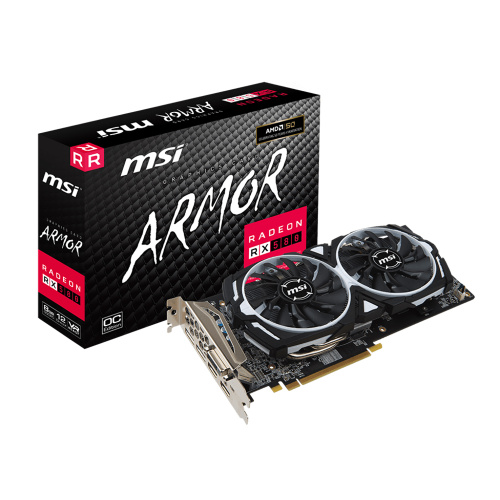 [Б/У] Видеокарта MSI Radeon RX 580 ARMOR 8G OC [RX 580 ARMOR 8G OC]