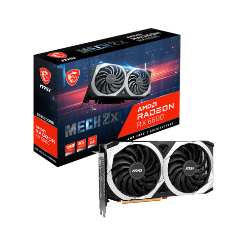 [Б/У] Видеокарта MSI AMD Radeon RX 6600 MECH 2X [RX 6600 MECH 2X 8G]