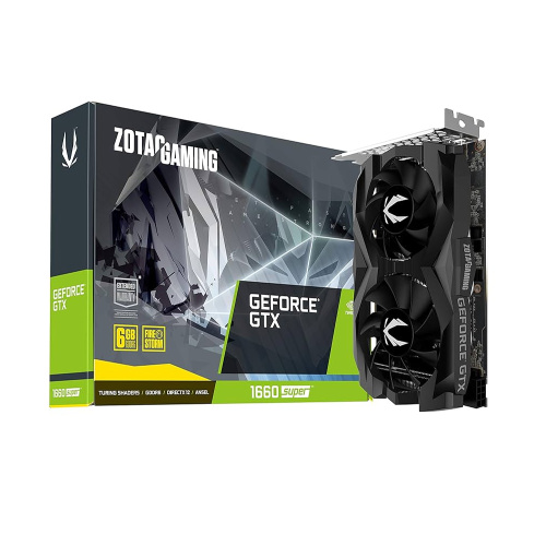 [Б/У] Видеокарта ZOTAC GeForce GTX 1660 SUPER GAMING Twin Fan [ZT-T16620F-10L]