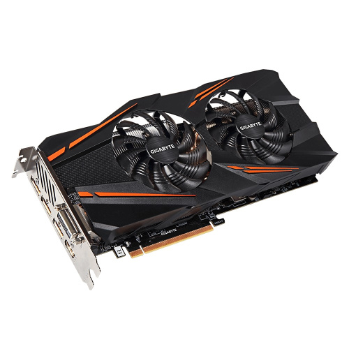 [Б/У] Видеокарта Gigabyte GTX1070 8GB GDDR5 [HDMI 1X, DP 3X, DVI-D 1X]