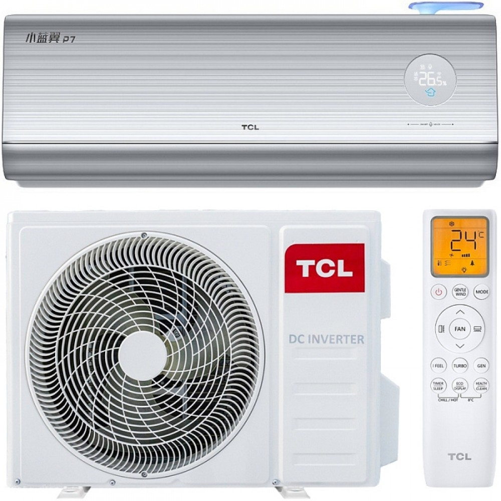 Cплит-система TCL TAC-TP09ONF/R 9000 BTU, 27 м², 25 дБ, охлаждение, обогрев, осушение, белый