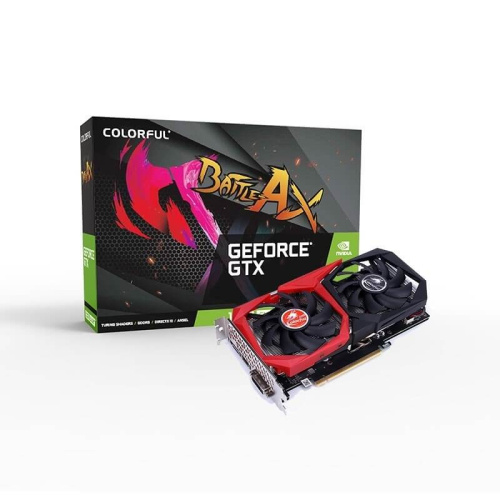 [Б/У] Видеокарта Colorful GTX1660 Super 6Gb GTX1660S (Чуть шумноваты кулера)