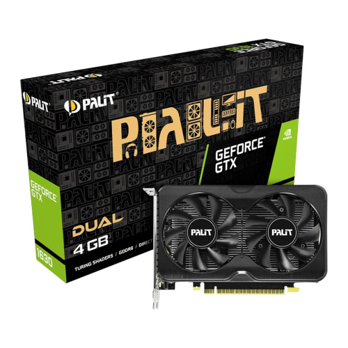 [Б/У] Видеокарта Palit GeForce GTX 1630 Dual [NE6163001BG6-1175D]