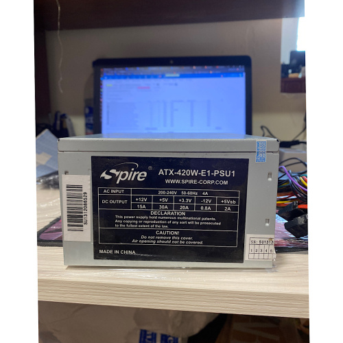 [Б/У] Блок Питания Spire ATX-420W-E1-PSU1 (420w)