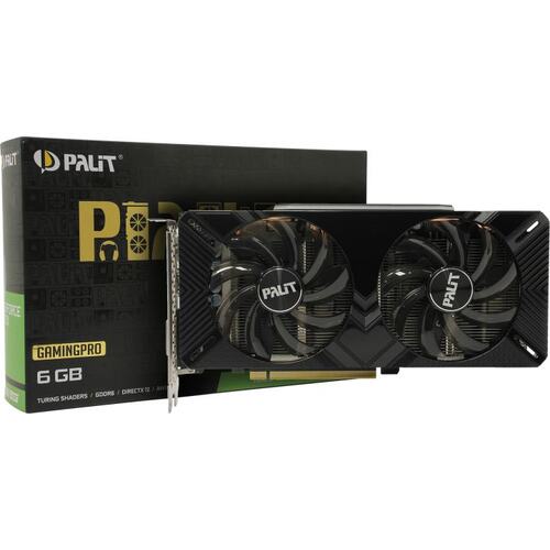 [Б/У] Видеокарта Palit GTX1660 SUPER 6Gb [HDMI X1, DP X1, DVI-D X1]