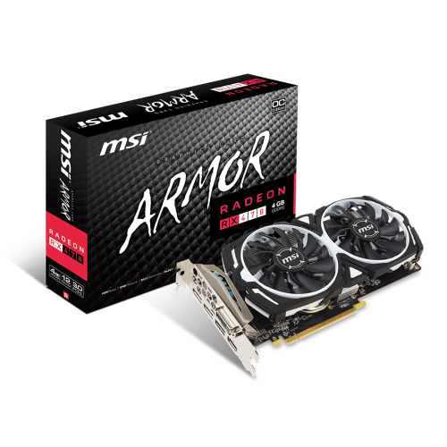 [Б/У] Видеокарта MSI AMD Radeon RX 470 ARMOR OC [RX 470 ARMOR 4G OC]