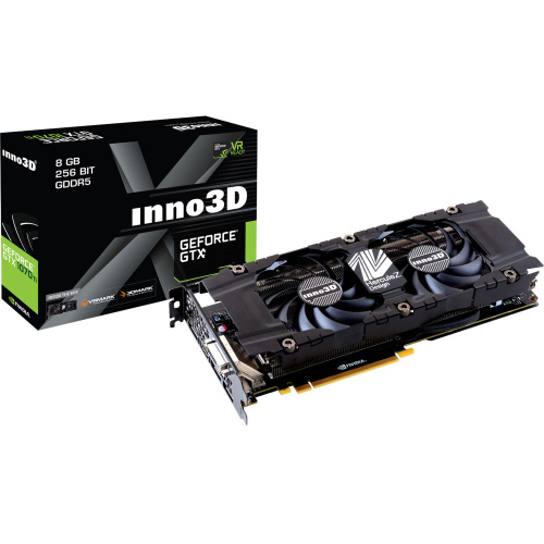 [Б/У] Видеокарта Inno3D GTX1070 8GB GDDR5 [HDMI, DP, DVI-D X2]