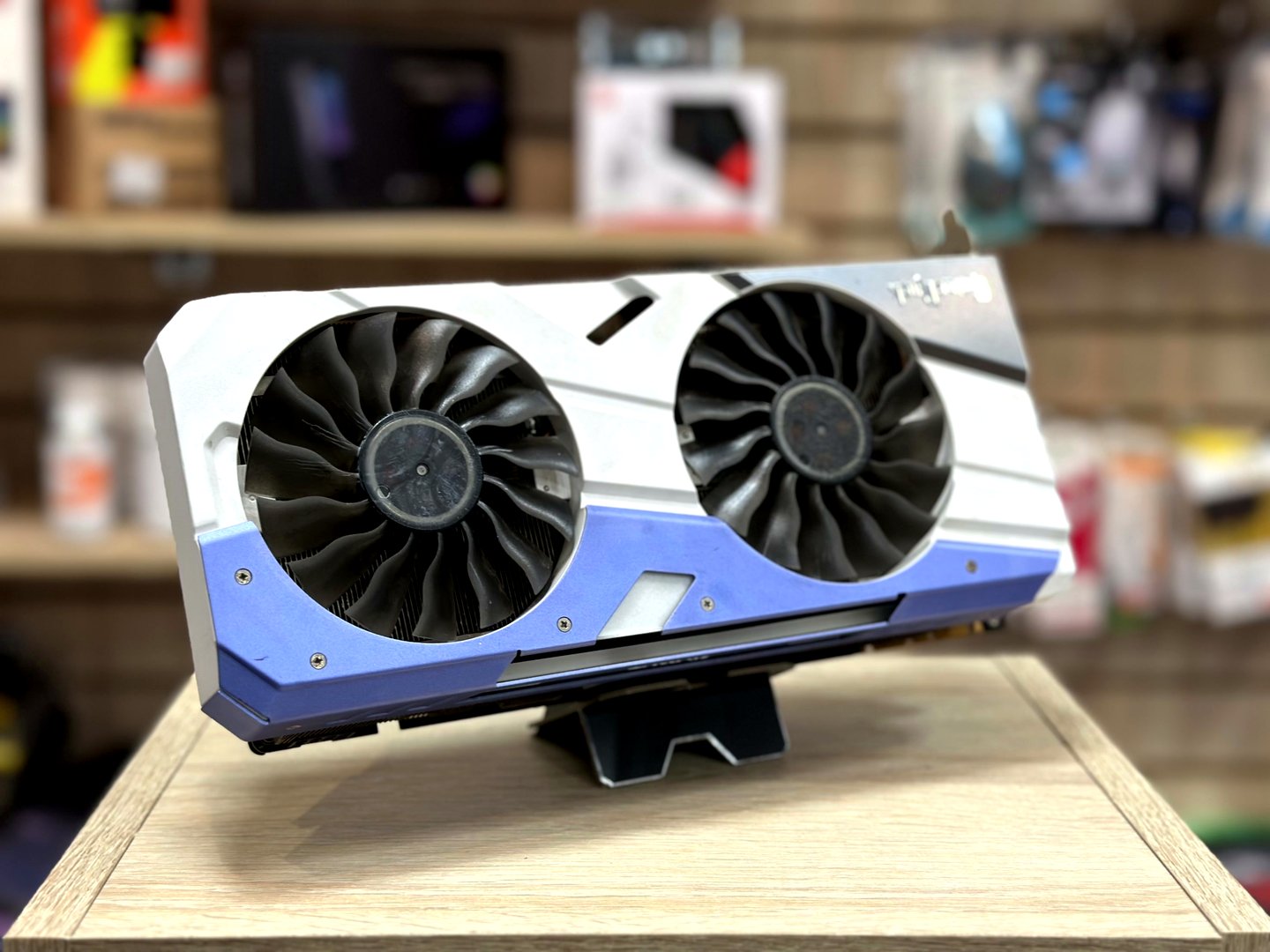 [Б/У] Видеокарта Palit GeForce GTX 1070 GameRock 8GB [NE51070T15P2-1041G]