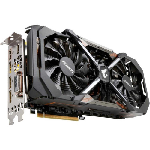 [Б/У] Видеокарта GIGABYTE AORUS GTX1080Ti 11GB GDDR5X [HDMI X2, DP X3, DVI-D]