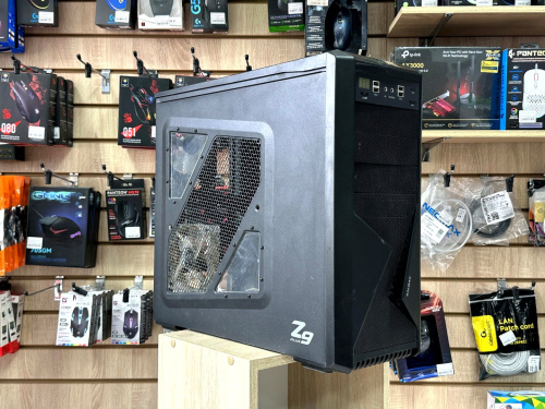 [Б/У] Корпус ATX Zalman Z9 U3, Midi-Tower, без БП, черный [z9u3]