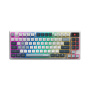 Клавиатура MSI FORGE GK600, белый/синий