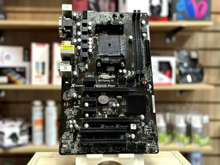 [Б/У] Материнская плата ASRock FM2A55 Pro+ | FM2+