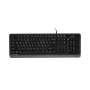Клавиатура A4Tech Fstyler FK10 черный/серый