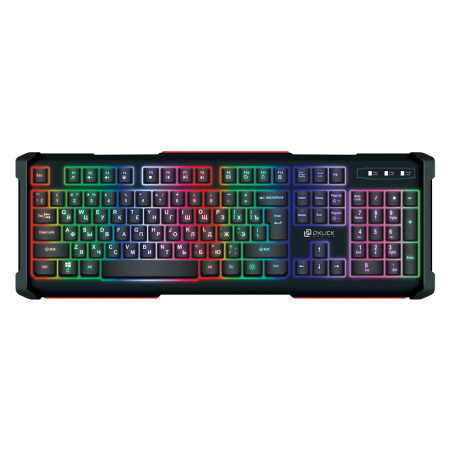Клавиатура Oklick 717G черный/USB