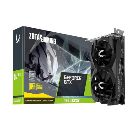 [Б/У] Видеокарта ZOTAC GeForce GTX 1660 SUPER GAMING Twin Fan [ZT-T16620F-10L]