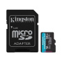 Карта памяти Kingston Canvas Go! Plus microSDXC [SDCG3/64GB] 64GB