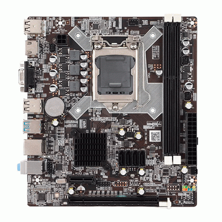 [Б/У] Материнская плата WinnFox ZX-H61C/B75 v.4,0 | LGA1155