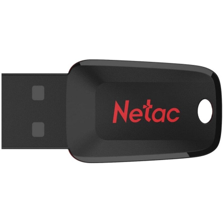 Флеш Диск Netac U197 16Gb, USB2.0, пластиковая, черная