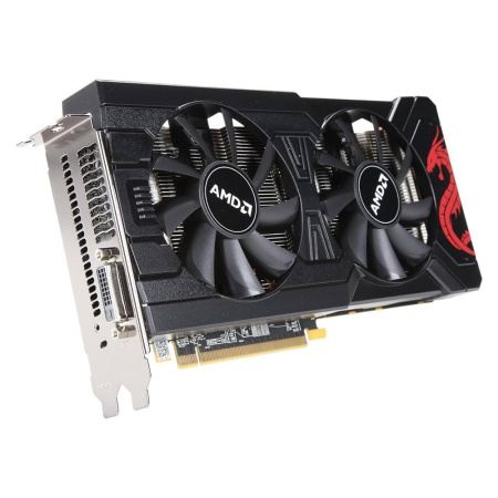 [Б/У] Видеокарта PowerColor Radeon RX 570 8Gb [AXRX-570-8GBD5-DM]