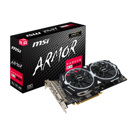 [Б/У] Видеокарта MSI Radeon RX 580 ARMOR 8G OC [RX 580 ARMOR 8G OC]
