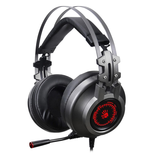 Наушники с микрофоном A4Tech Bloody J527 серый