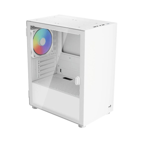 Корпус AeroCool CS-111-G-WT-v1 White TG