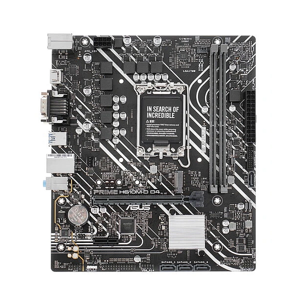 Материнская плата ASUS PRIME H610M-D D4
