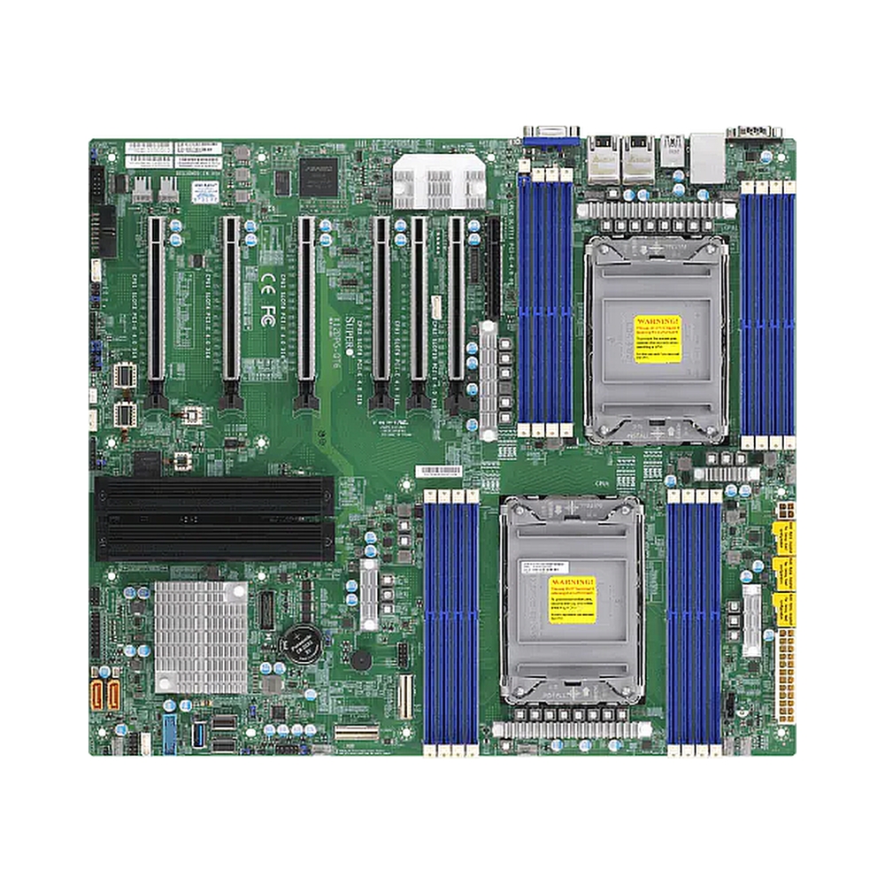 Серверная материнская плата SuperMicro X12DPG-QT6-B, сокет LGA4189, чипсет Intel C621A, 16xDDR4 ECC, 6xPCIe 4.0 x16, 1xPCIe x8, 2xM.2, 10xSATA-III, 2x10 Gigabit Ethernet, 3xUSB 3.1, USB Type-C, VGA, COM, Enhanced E-ATX