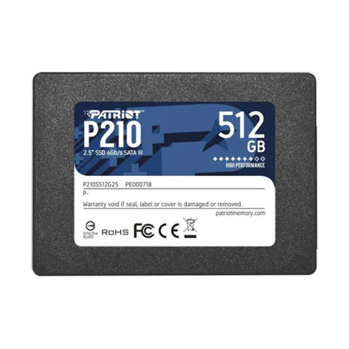 Накопитель SSD Patriot Memory P210 [P210S512G25] 512Gb