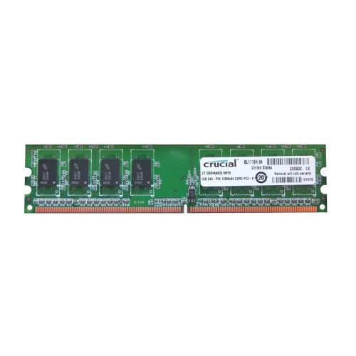 [Б/У] Оперативная память Crucial 1GB DDR2 [CT12864AA800]