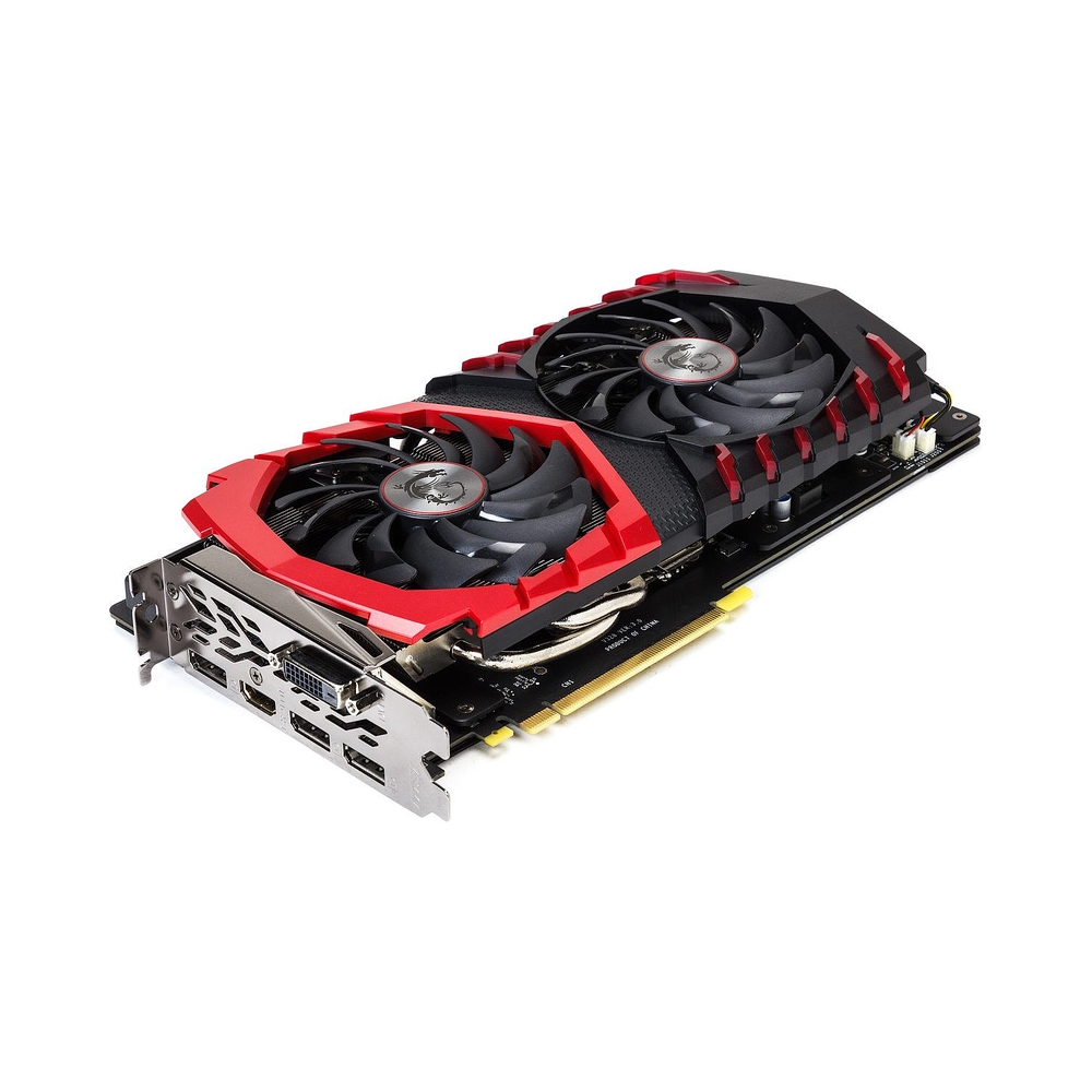 [Б/У] Видеокарта MSI GAMING X RX480 8GB OC GDDR5 [HDMI X2, DP X2, DVI-D]