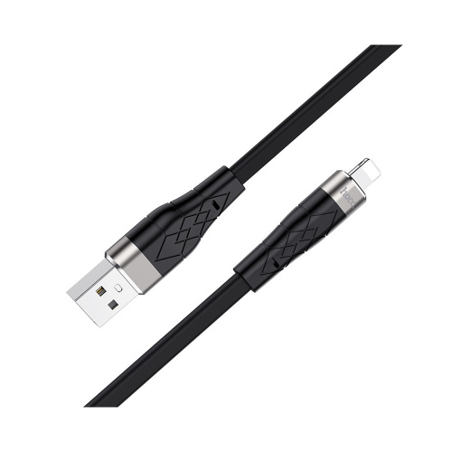 Кабель HOCO USB X53 Angel для Lightning, 2.4А, 1м, черный