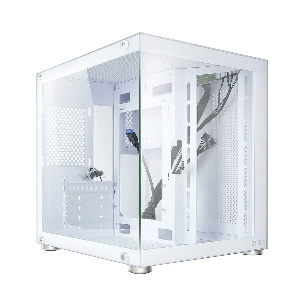 Корпус Ginzzu V200, белый