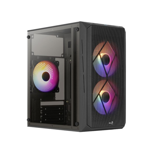 Корпус Aerocool Cs-107-A-BK-v2 черный без БП mATX