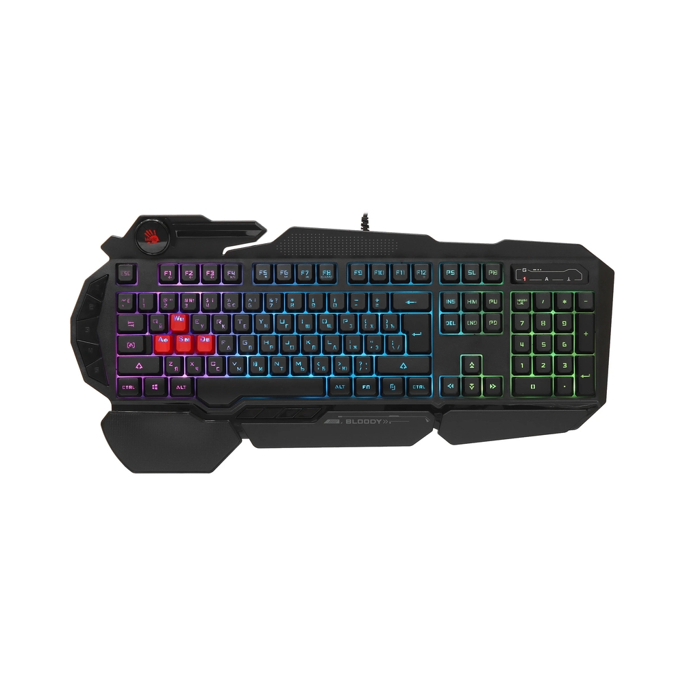 Клавиатура проводная A4Tech Bloody B314, черный