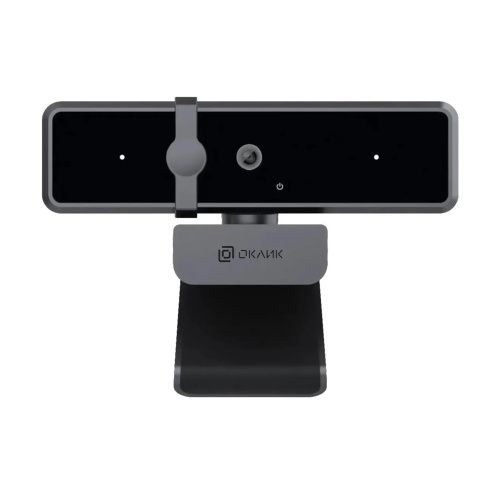 Камера Web Оклик OK-C35 черный 4Mpix (2560x1440) USB2.0 с микрофоном