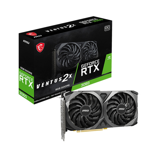 Видеокарта MSI GeForce RTX 3060 VENTUS 2X OC [RTX 3060 VENTUS 2X 8G OC]