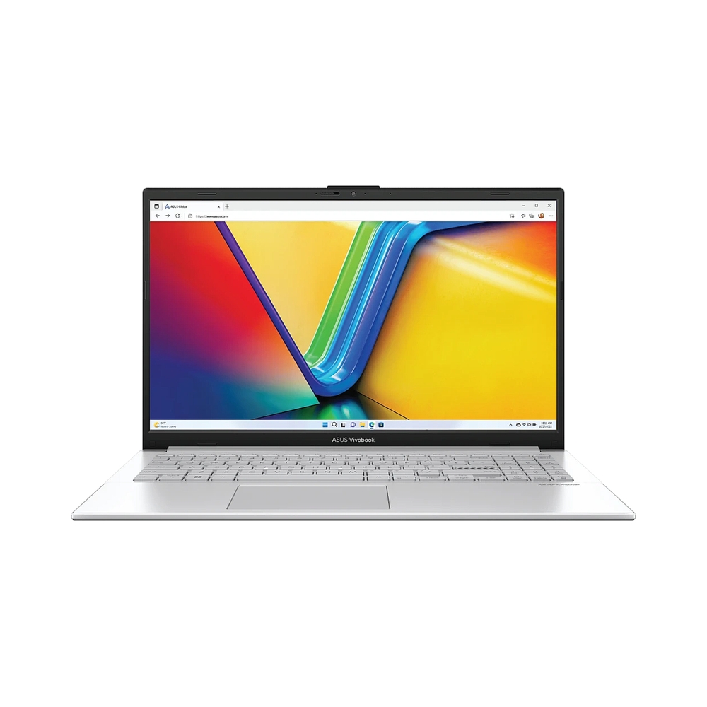 Ноутбук Asus Vivobook Go 15 E1504FA-BQ4328 Ryzen 5 40 16Gb SSD512Gb AMD Radeon 610M 15.6" IPS FHD (1920x1080) без ОС silver WiFi BT Cam (90NB0ZR1-M077D0) — KSKSHOP.RU
