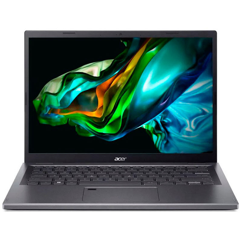 Ноутбук Acer Aspire 5 A514-56M-52QS Core i5 1335U 16Gb SSD512Gb Intel Iris Xe graphics 14" IPS WUXGA (1920x1200) noOS black WiFi BT Cam (NX.KH6CD.003)