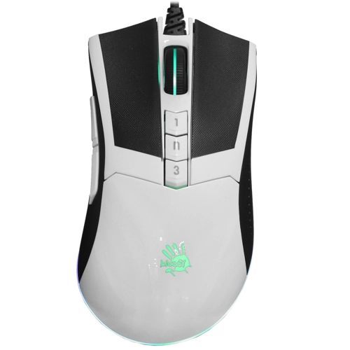 Мышь A4Tech Bloody W90 Max белый/черный
