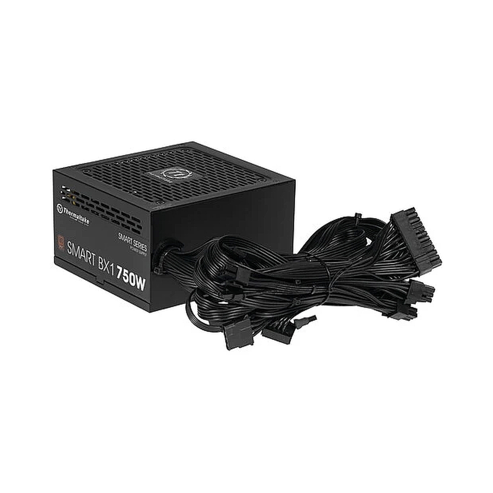 Блок питания Thermaltake ATX 750W Smart BX1 SE 80+ bronze (20+4pin) APFC 120mm fan color LED 8xSATA RTL