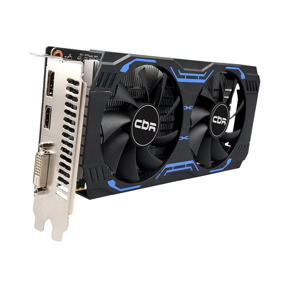 Видеокарта CBR GTX1660 Super 6Gb GDDR6, 192bit, 1530-1785Mhz, 1*DP + 1*HDMI + 1*DVI, 125W, Ret [VGA-STX1660S-6G-RTL]