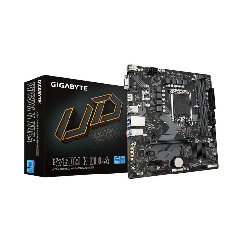 Материнская плата Gigabyte B760M H DDR4 Soc-1700 mATX