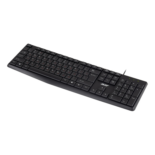 Клавиатура Acer OKW121 черный/USB
