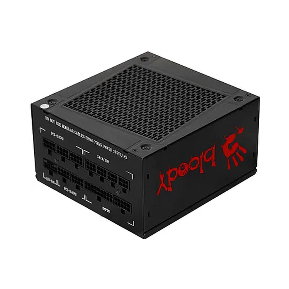 Блок питания Bloody ATX 1000W BD-PS1000G 80+ gold (20+4pin) APFC 140mm fan 12xSATA Cab Manag RTL