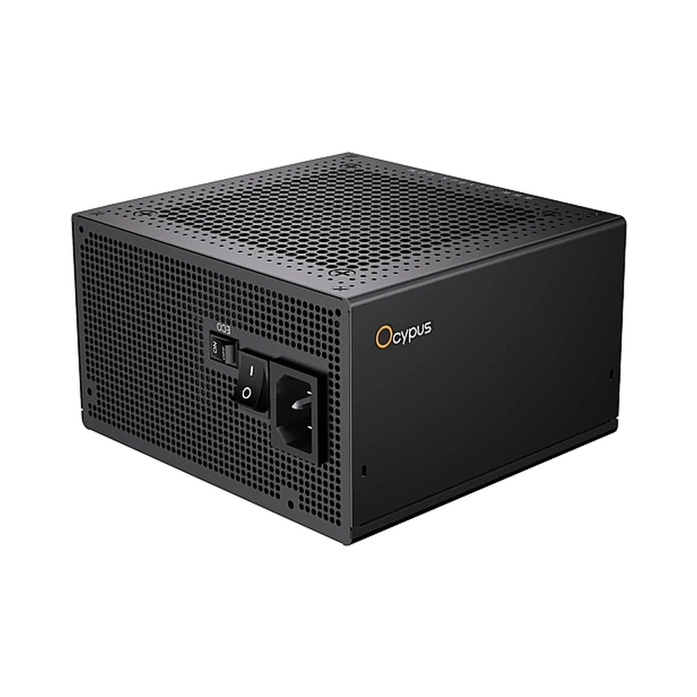 Блок питания 1000W Ocypus Iota P1000 (ATX, 80+ Gold, APFC, 20+4 pin, 120mm fan, PCI-E 6+2Px3, 8xSATA) (Iota-P1000-G1FFBK024X-EU)