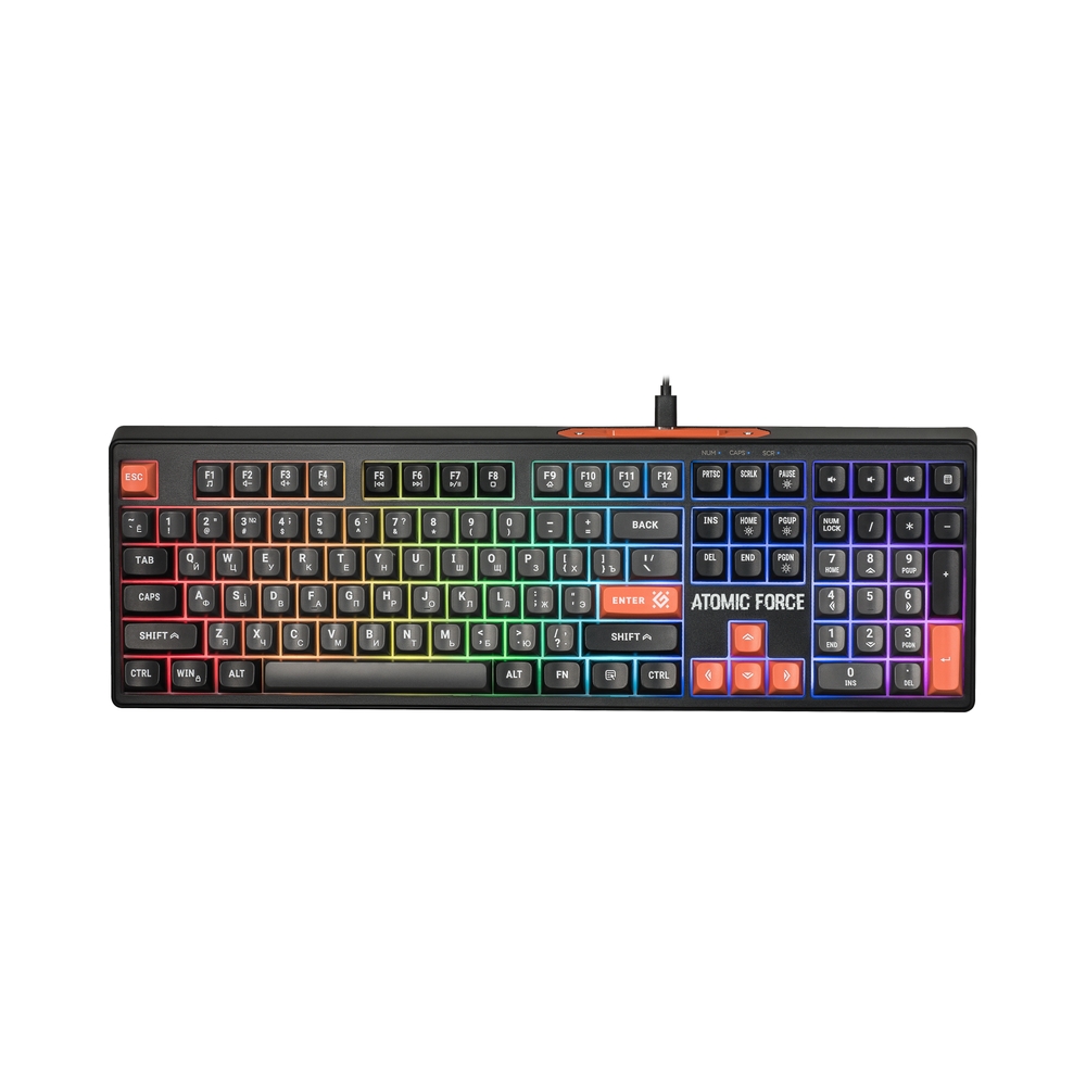 Клавиатура проводная Defender Atomic Force GK-005
