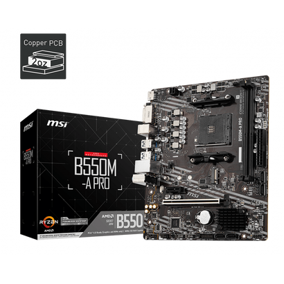Mатеринская плата MSI B550M-A PRO