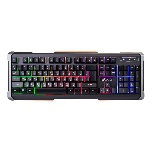Клавиатура Oklick 710G черный/серый USB Multimedia